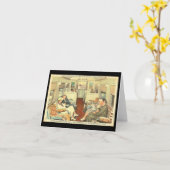 Notecardヴィンテージのシカゴ旅行芸術1 カード (黄色い花)