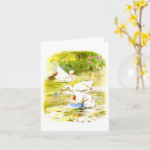 Notecard子供の芸術ベアトリックスの陶工5 カード (黄色い花)