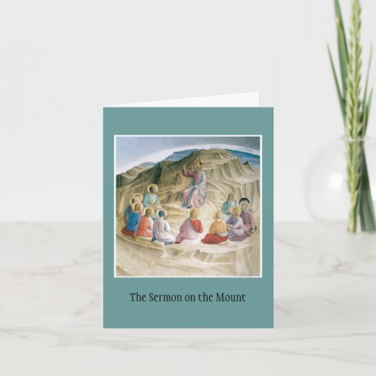 notecard山上の垂訓 カード (正面)