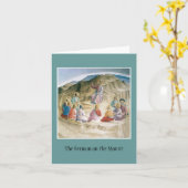 notecard山上の垂訓 カード (黄色い花)