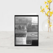 Notecard愛芸術の家ヴィンテージの建築2 カード (黄色い花)