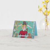 Notecard私の生命はテントなしにサーカスです カード (黄色い花)