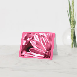 Notecard花絵を描かれた花12 カード