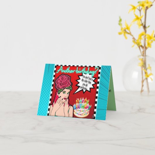 NOTECARD誕生日 カード (黄色い花)