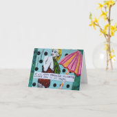 NOTECARD-もし LIFE保YOU CURVES カード (黄色い花)