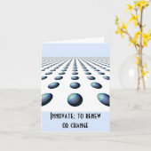 Notecard やる気を起こさせる for Business(ビジネス用ノテカード) カード (黄色い花)