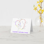 Notecard カード (黄色い花)