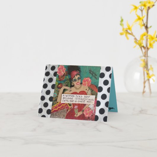 NOTECARD- カード (黄色い花)