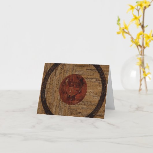 Notecard カード (黄色い花)