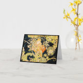 Notecard-クラシックミュシャ/ヴィンテージ20 カード (黄色い花)