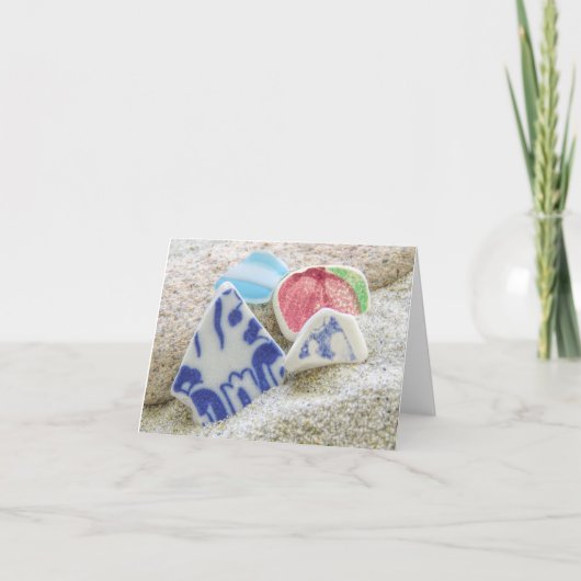 Notecard – セラミックシーガラス カード (正面)