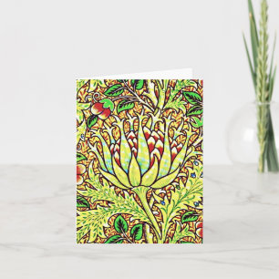 Notecard-ヴィンテージファブリック/ファッション-William Morris 15 カード
