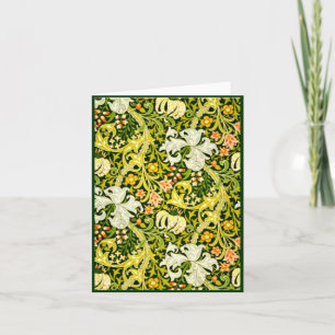 Notecard-ヴィンテージファブリック/ファッション-William Morris 29 カード