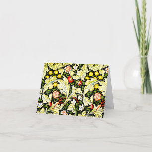 Notecard-ヴィンテージファブリック/ファッション-William Morris 3 カード