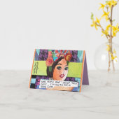 NOTECARD – 一部の人々はそれらの日の1つを持っている。 カード (黄色い花)