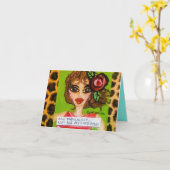 notecard – 年齢が適切ではなく、素晴らしく老ける。 カード (黄色い花)