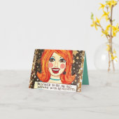 NOTECARD – 後悔しない。 カード (黄色い花)