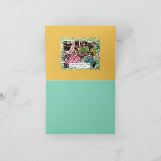 NOTECARD – 後悔しない。 カード (内部)