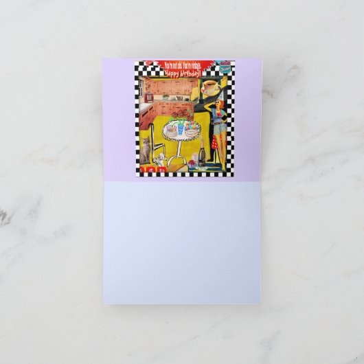 Notecard – 私は私が年上の時に私が何になりたいかを知っている カード (内部)