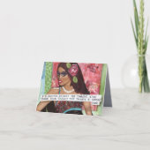 NOTECARD – 私は私が行った事を後悔したいと思う カード (正面)