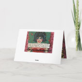 Notecard – 私は老いて灰色の時は人が欲しくない カード (裏面)