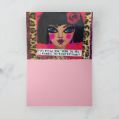 Notecard – 私は老いて灰色の時は人が欲しくない カード (内部)