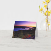 Notecard: 第4湖、入口、NY カード (黄色い花)