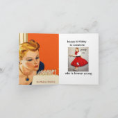 NOTECARD – 若くなるには長い時間がかかる。 カード (内部)