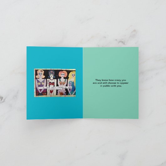 NOTECARD-親友… カード (内部)