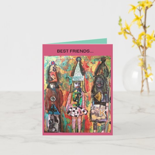 NOTECARD-親友… カード (黄色い花)