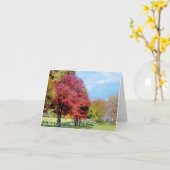 Notecard – 農場の秋 カード (黄色い花)