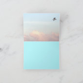 NOTECARD-Aの友人は誰かですWHOは歌を知っています カード (内部)