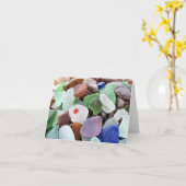 Notecard - Assorted Sea Glass カード (黄色い花)