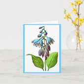 Notecard BotanicalsピエールヨセフRedoute 17 カード (黄色い花)