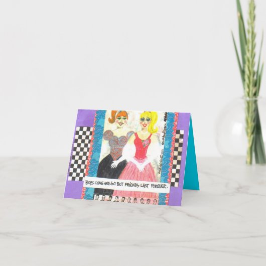 NOTECARD-FRIENDSは永久に持続します カード (正面)