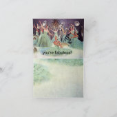 NOTECARD-Iはそう忙しいすばらしいですずっとそのI カード (内部)