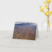 Notecard:  Kabul from above カード (黄色い花)