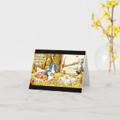 Notecard-Kids Art-Beatrix Potter 23 カード (黄色い花)