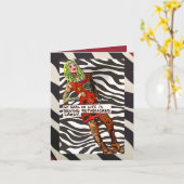 NOTECARD-MYゴールが共和党員を運転している熱狂する カード (黄色い花)