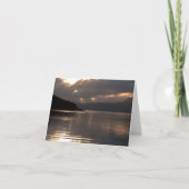 Notecard: Skyeの日没の島 カード (正面)