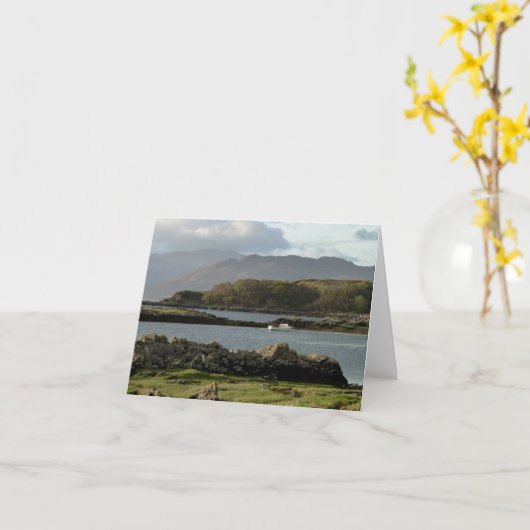 Notecard: Skyeの景色の島 カード (黄色い花)