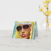 NOTECARD-SOMETIMESの私の生命は同類を感じます カード (黄色い花)