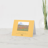 NOTECARD, "THANK YOU"風景 サンキューカード (裏面)
