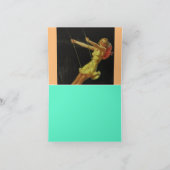 notecard-THEREは天才間の薄いラインです カード (内部)