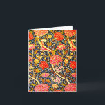 Notecard-Vintage Fabric/Fashion-William Morris 17 カード<br><div class="desc">vintage fabric design from William Morris</div>