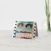 NOTECARD-WILDの女性カード カード (正面)