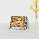 NOTECARD-YOUは一度だけ生きるがもし、君は正しい事をする カード (黄色い花)