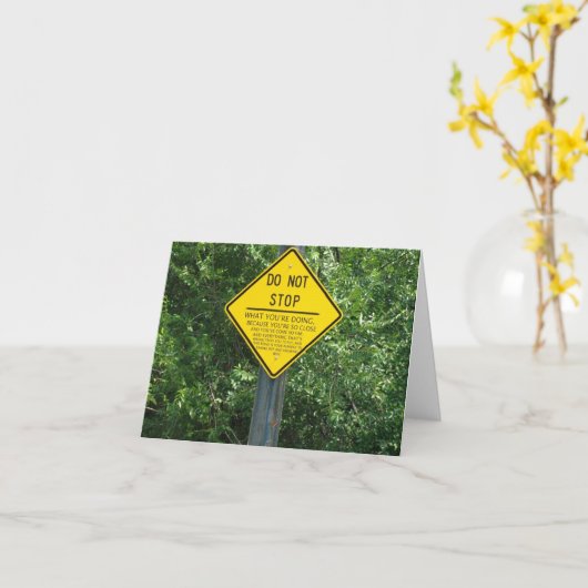 Notecardsをストップ カード (黄色い花)