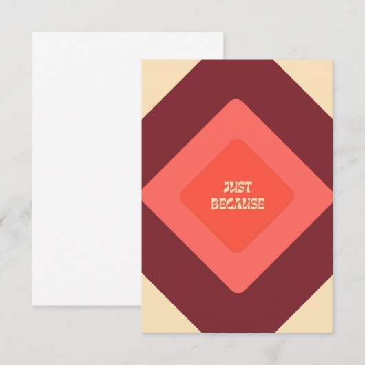 Notecards in Berry サンキューカード (正面/裏面)