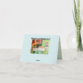 Notecards-thereはよい女の子ではないです。 ちょうど悪い女の子 カード (裏面)